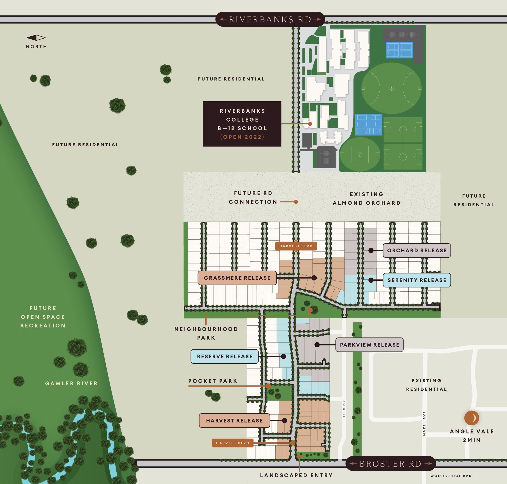 [Land for Sale] Riverbanks Estate, Angle Vale OpenLot